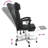 Massage Reclining Office Chair Faux Leather-412739121