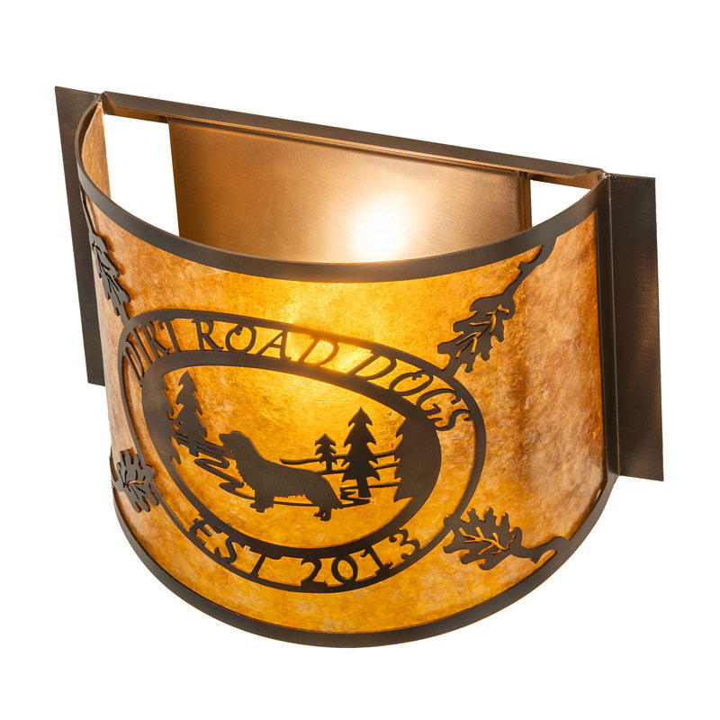 1 - Light Flush Mounted Sconce