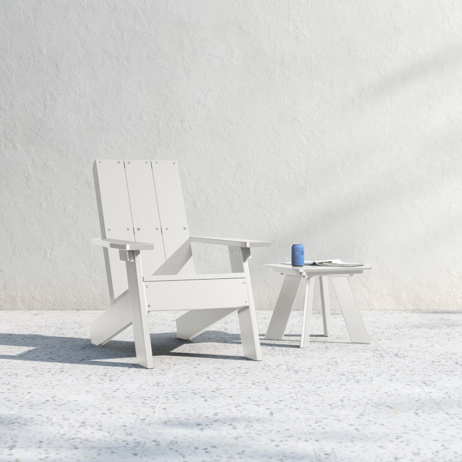 Byrnes Adirondack Chair, White