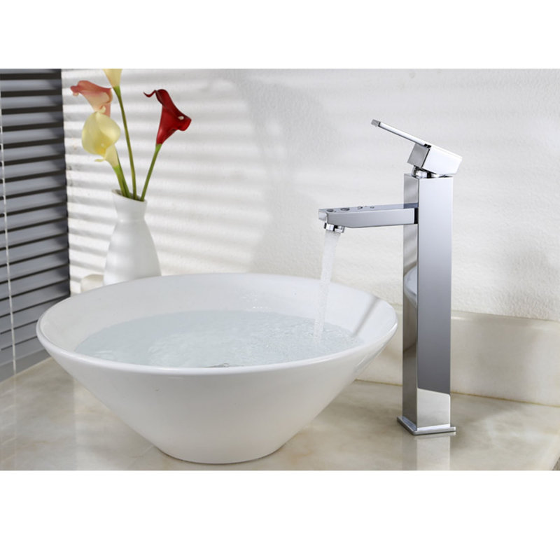 Single-handle Bathroom Faucet, Chrome