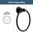 Kinla Wall Mounted Towel Ring