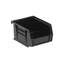  QUS210YL - Ensemble de 24 bacs jaunes ultra empilables et suspendus L 6 po x l 5 po x H 3 po-1107757174