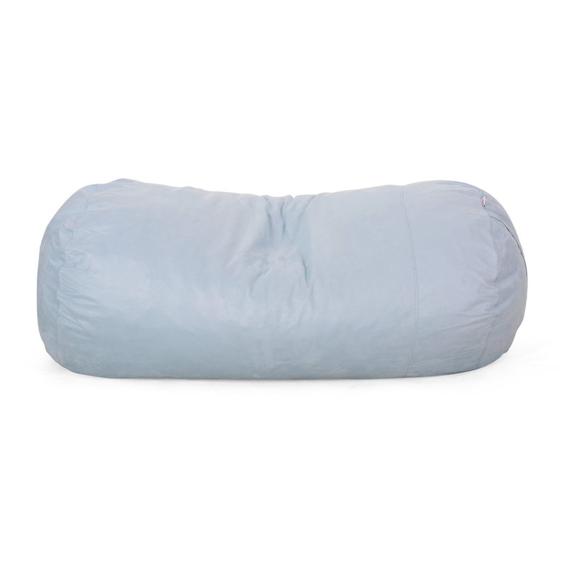 Haricot cylindrique en microfibre 8 pieds Aruba, Microfibre écume de mer