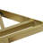 Table Legs 16" Set of 2 Metal Table Legs Heavy Duty Dining Coffee Table Legs Iron Desk Legs-657639084