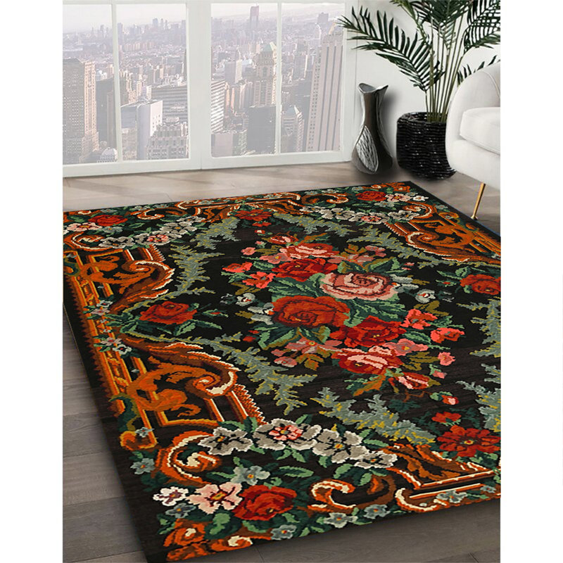 Vax Floral Indoor Rug, Rectangle 8' x 12'