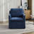Slipcovered Swivel Accent Chair (Set of 2)-101770284