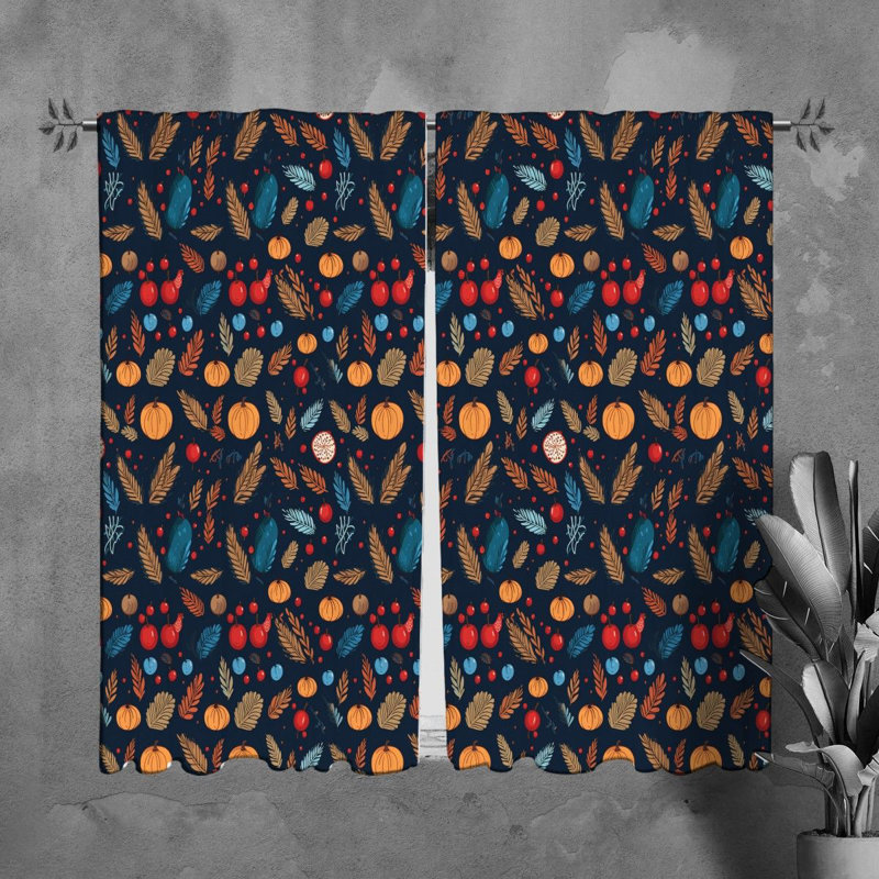 Paire de rideaux obscurcissant en polyester Jauier, L 20 po x L 61 po