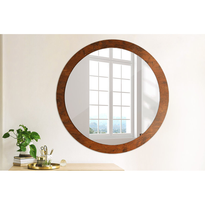 Huldar Glass Flat Wall Mirror