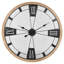 Mcelhaney Wood Wall Clock