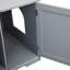Porte-revues blanc en MDF pour chat-490921942