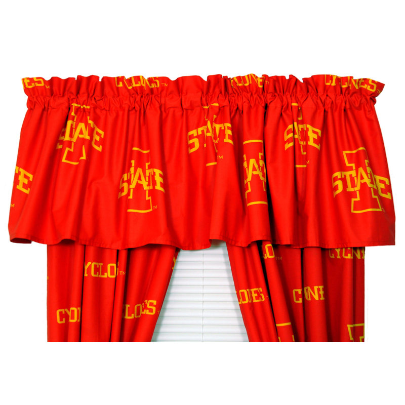 NCAA Tailored Window Valance