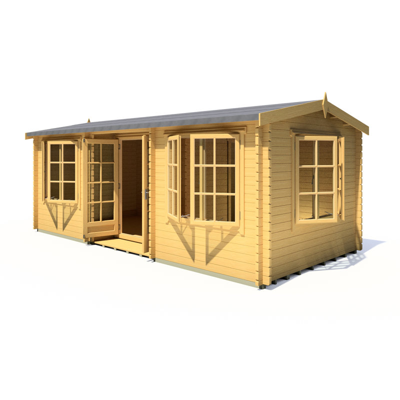 Elveden 20 x 10 Ft. 44mm Log Cabin