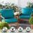 Outdoor 2-Piece Deep Seat Cushion Set-1319819666