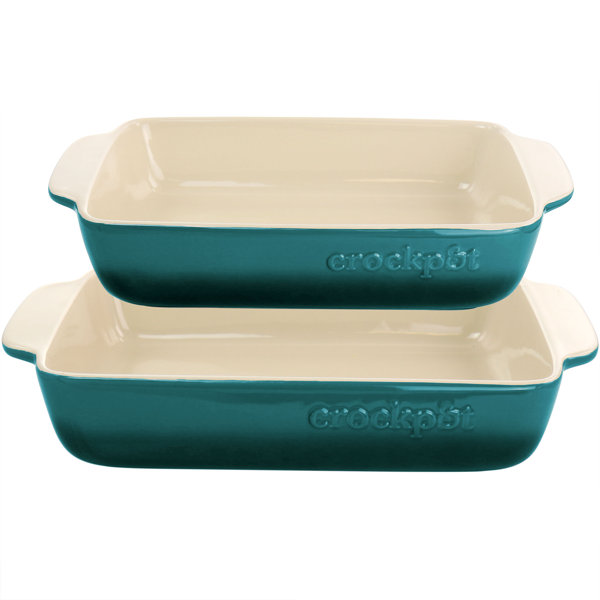 Crock-pot Rectangular Crock Pot Brand Ribbed Casserole