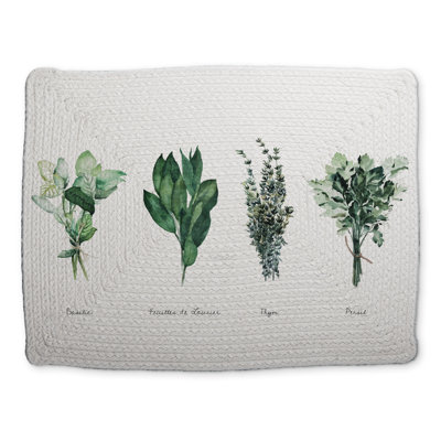 Napperon Fines Herbes Décor de ferme