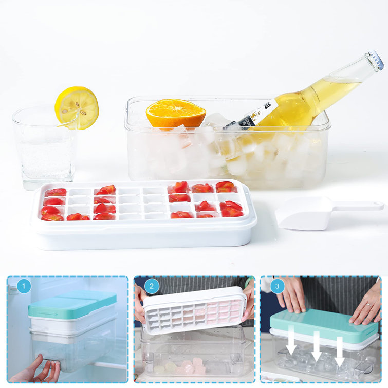 Prep & Savour Danzel Plastic Ice Cube Tray