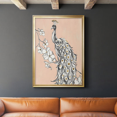 " Peacock In Gold II "