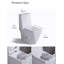 Toilette allongée une pièce Yingze, hauteur de chaise conforme à l'ADA de 16,5 po, double chasse d'eau de 1,1 / 1,6 GPF, siège à fermeture silencieuse, porcelaine à jupe sans couture, blanc-91358195