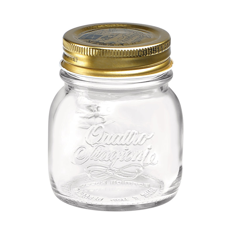 Pot de conserve Quattro Stagioni, Verre