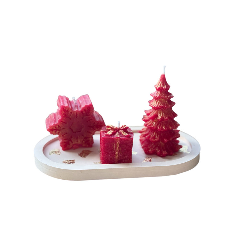 Ensemble de bougies de Noël 5