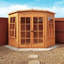 Hampton 7 ft x 7 ft Corner Summerhouse-29354235