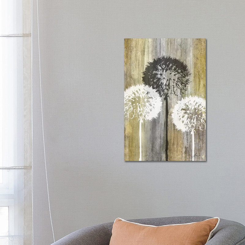 Rustic Garden II by James Burghardt - Painting on Canvas, 66.04 cm H x 45.72 cm W x 1.91 cm D, No Frame