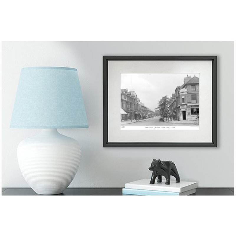 Urmston, Crofts Bank Road C1950 by Francis Frith - Single Picture Frame Print, 28cm H x 36cm W x 2.3cm D