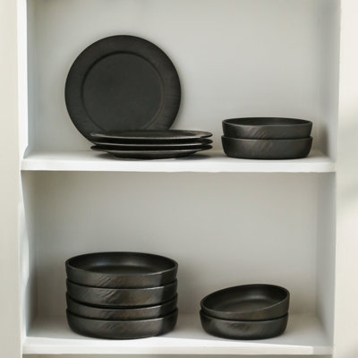 Service de table 12 pièces Stone Lain Senso New Bone China