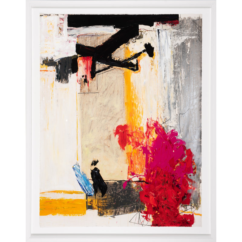 Yellow Zone Print by Robert Robinson