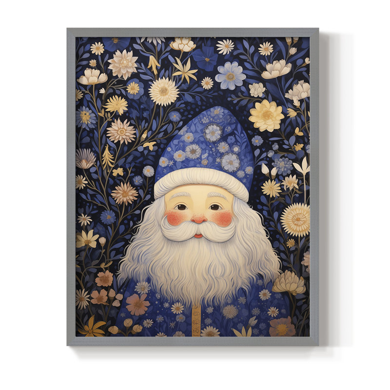 «Christmas Holiday Art» DCLI, reproduction d'art encadrée, Gris, H 11 po x l 9 po