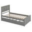Lit plate-forme avec lit gigogne-776753626