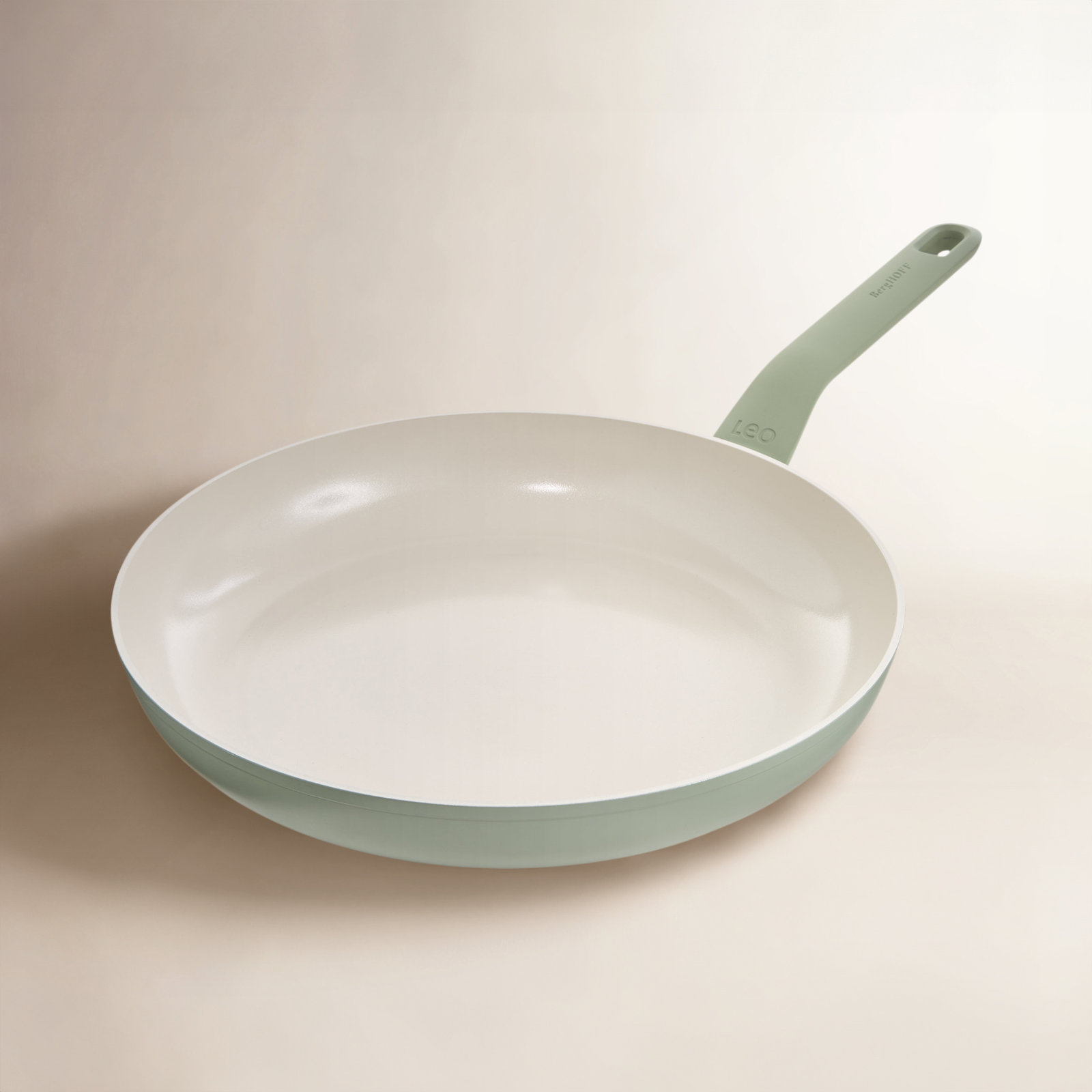 BergHOFF Non-Stick Ceramic Frying Pan, 12", Green