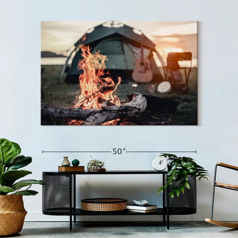Senne Campfire, 34" H x 51" W