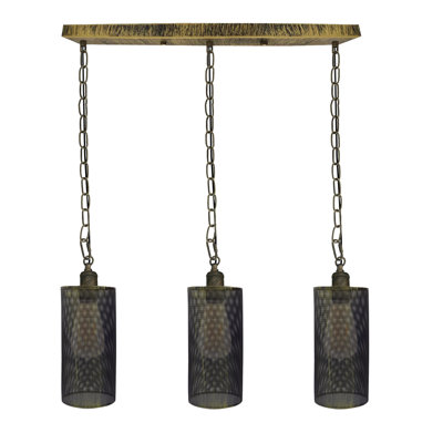 Vivek 3 - Light Kitchen Island Pendant