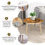 Ensemble de 2 tables basses gigognes Triangle Nesting