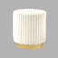 Tabouret décoratif rond 1pc