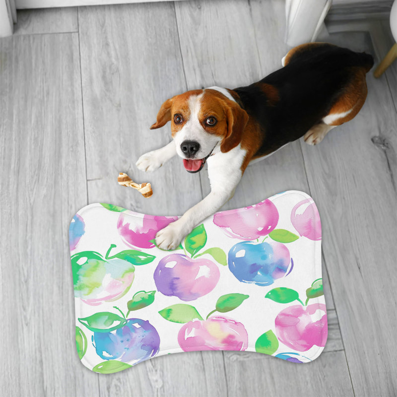 Chic Apple Designs - Tapis d'alimentation en os 1 pièce, 18"