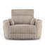Fauteuil inclinable surdimensionné de 138 cm de large avec revêtement en fausse fourrure de lapin pelucheuse, port de chargement USB et dossier réglable-1791766923