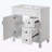30-Inch Bathroom Vanity with Ceramic Sink-117981648
