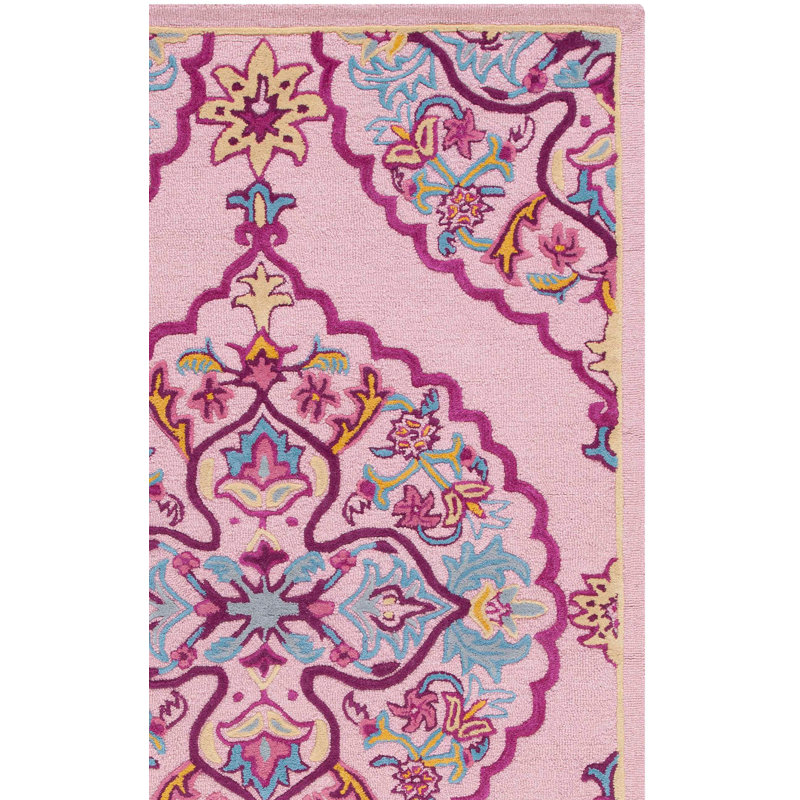 Tapis oriental en laine touffeté à la main Blokzijl, Carré 5 pi
