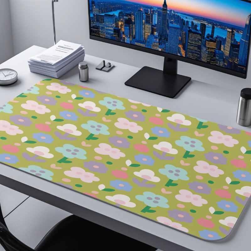 Polyester Desk Pad, 23.6x13.8