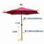 PARAPLUIE 9 PIEDS Bourgogne-1325949962