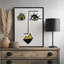 «Courageous Ponder» par Yass Naffas Designs, reproduction d'art-13388500-13388505-13388510