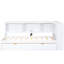 Lit de jour Charsie avec deux tiroirs de rangement, armoires de rangement et ports USB-713334105