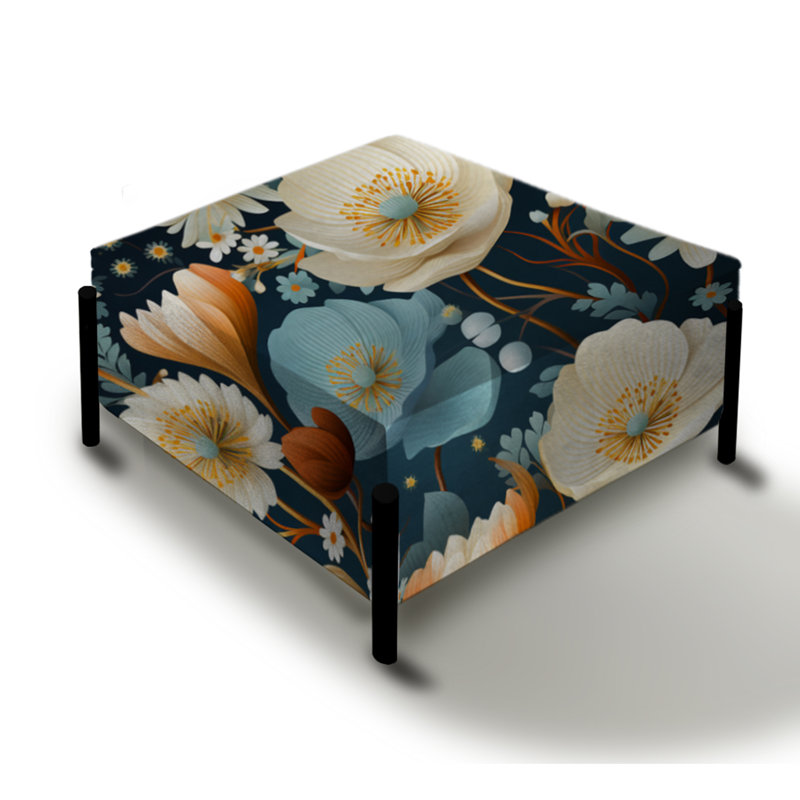 Motif floral multicolore Annada