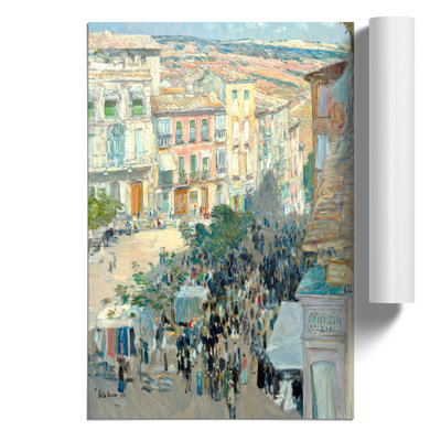 Southern French City by Childe Hassam - No Frame Painting