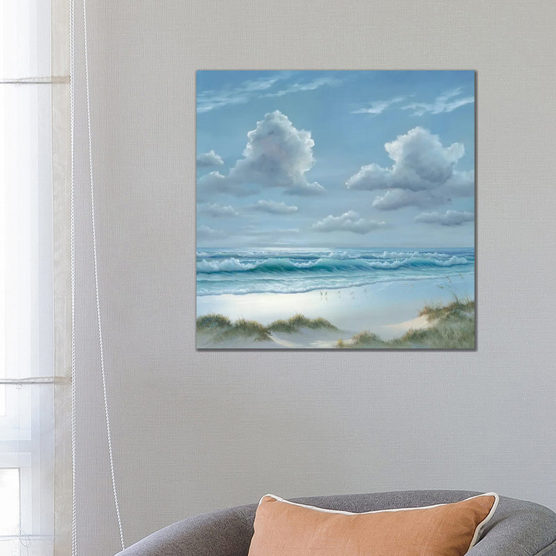 Shoreline II by Georgia Janisse - Wrapped Canvas Gallery-Wrapped Canvas Giclée, 66.04 cm H x 66.04 cm W x 3.175 cm D
