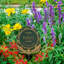 Enseigne de jardin personnalisable fleur-40043249-39821267