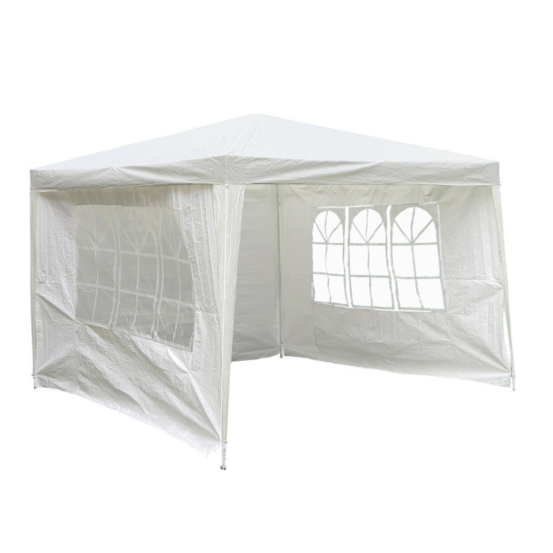 Ranson 3 x 3m Steel Party Tent, White