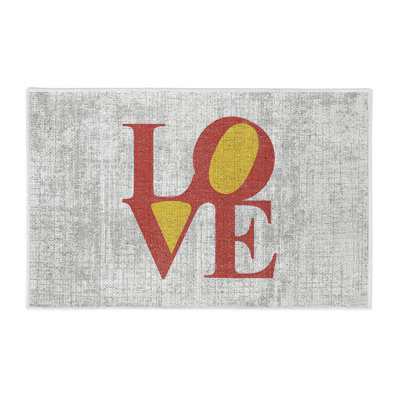 US States Cotton Indoor Rug